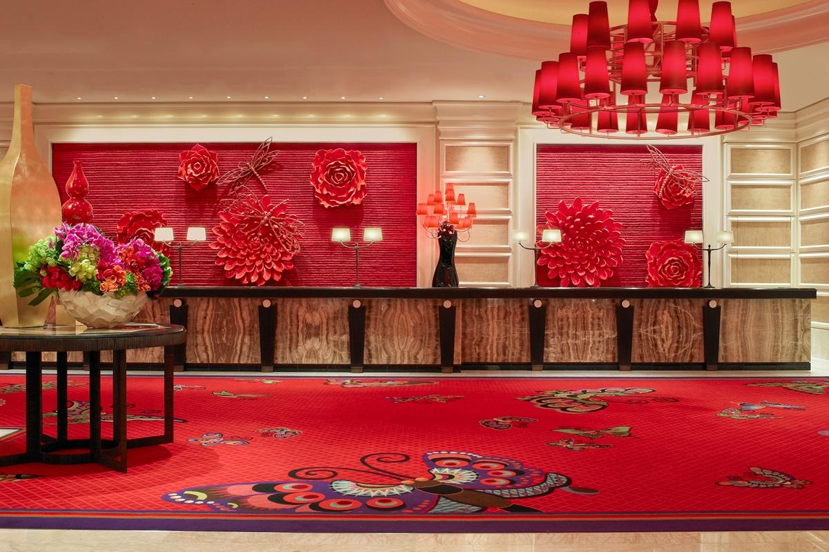 Encore At Wynn Лас-Вегас Екстер'єр фото The lobby of the Wynn